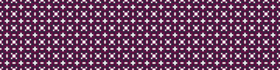 Abstract Cross Pattern Dots Logo generative computational art illustration