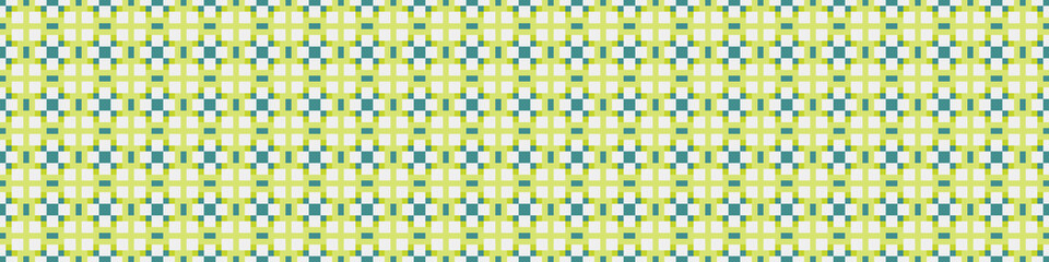 Abstract Cross Pattern Dots Logo generative computational art illustration