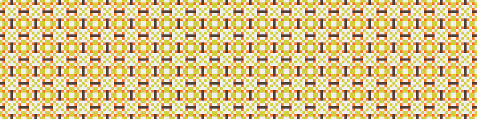 Abstract Cross Pattern Dots Logo generative computational art illustration