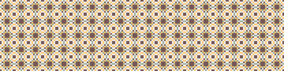Abstract Cross Pattern Dots Logo generative computational art illustration