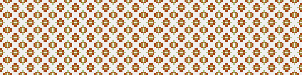 Abstract Cross Pattern Dots Logo generative computational art illustration