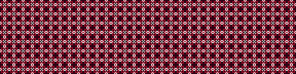 Abstract Cross Pattern Dots Logo generative computational art illustration