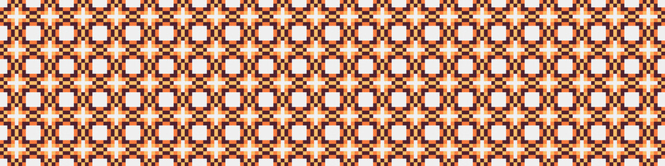 Abstract Cross Pattern Dots Logo generative computational art illustration