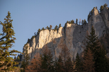 Steile Felsw&auml;nde