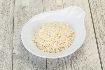 Arborio rice for Italian risotto
