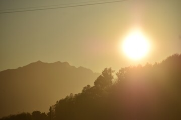 atardecer