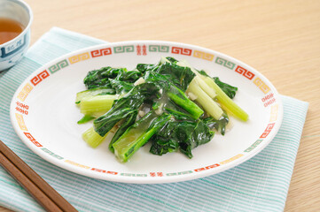 青菜炒め