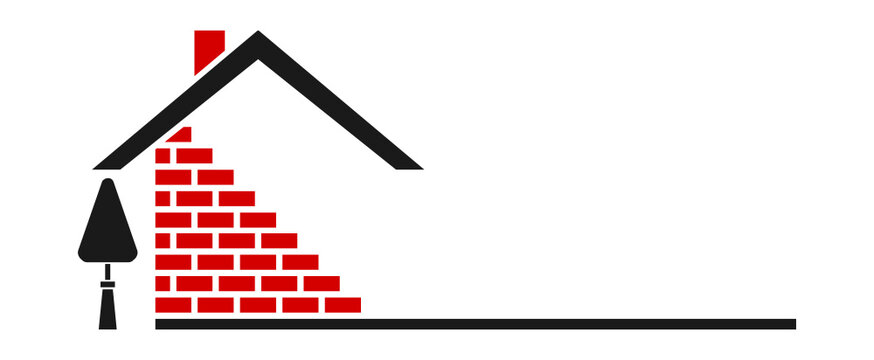logo maçon construction maison