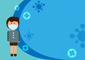 Keep social distances to prevent the coronavirus.