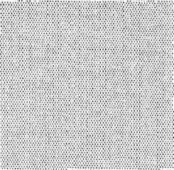 Vector fabric texture. Distressed texture of weaving fabric. Grunge background. Abstract halftone vector illustration. Overlay to create interesting effect and depth. Black isolated on white. EPS10.