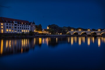 Fototapeta premium Steinerne Brücke Regensburg
