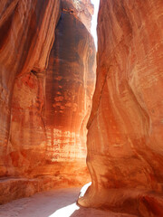 Siq in Petra