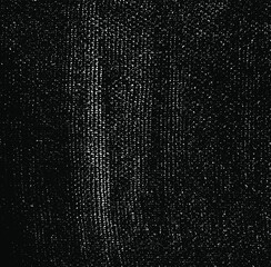 Vector fabric texture. Distressed texture of weaving fabric. Grunge background. Abstract halftone vector illustration. Overlay to create interesting effect and depth. Black isolated on white. EPS10.