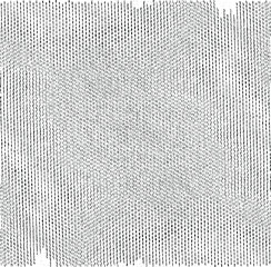 Vector fabric texture. Distressed texture of weaving fabric. Grunge background. Abstract halftone vector illustration. Overlay to create interesting effect and depth. Black isolated on white. EPS10.