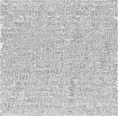 Vector fabric texture. Distressed texture of weaving fabric. Grunge background. Abstract halftone vector illustration. Overlay to create interesting effect and depth. Black isolated on white. EPS10.