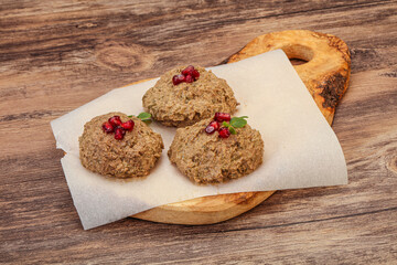 Georgian cuisine - pkhali from beans