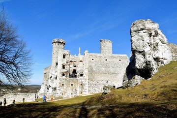 Zamek Ogrodzieniec na Podzamczu, Orle Gniazdo na Jurze Krakowsko- Częstochowskiej © Albin Marciniak