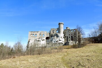 Zamek Ogrodzieniec na Podzamczu, Orle Gniazdo na Jurze Krakowsko- Częstochowskiej © Albin Marciniak