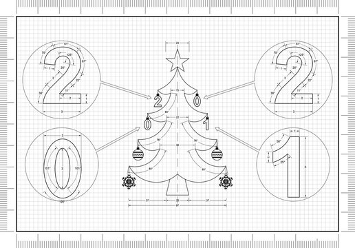 Christmas tree 2021 Blueprint