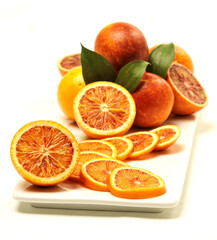 naranjas sanguinas bodegón
