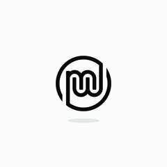 initials MW logo on a clean white background
