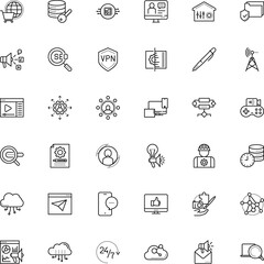 internet vector icon set such as: structure, signal, currency, tune, envelope, supermarket, stream icon, contact, ui, success, programming, wave, lens, stationery, camera, check, minute, reading, fun