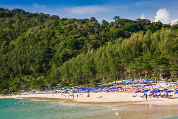 Fototapeta na wymiar Nai Harn Beach, Phuket, Andaman Sea, Thailand, Asia