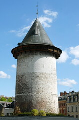 Naklejka premium Ville de Rouen, Tour Jeanne-d'Arc, département de Seine-Maritime, France