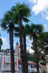Historic city of Merano, Italy