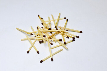 whole matches poured out of the box