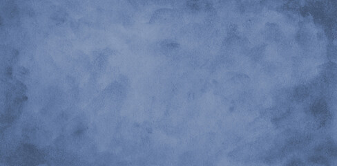 blue faded dark watercolor very simple, primitive abstract background, with grain and spots of paint. a universal backdrop for any purpose and any decor.