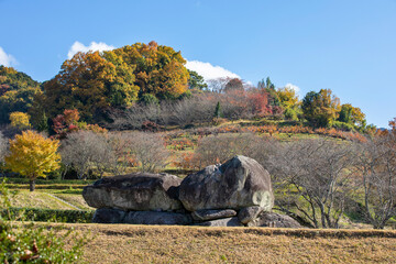 奈良県明日香村の石舞台古墳