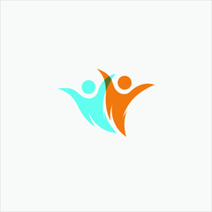 illustration health care logo design graphic vector download