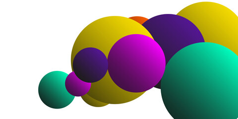 Ball shape gradients. 