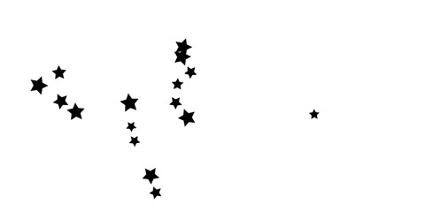 Star confetti. 