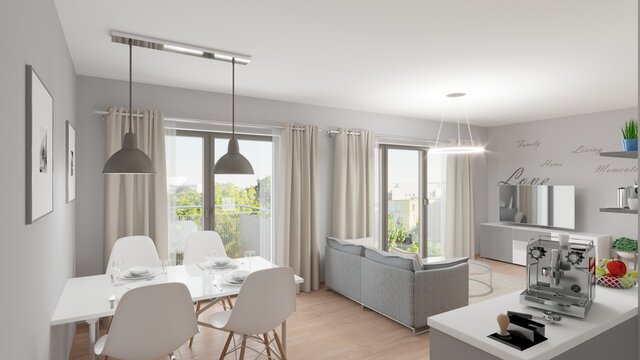 Wohnzimmer Illustration Inneneinrichtung Wohnen Wohnung Homestaging 