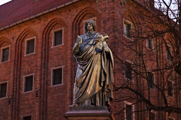 Monument of Nicolaus Copernicus in Torun