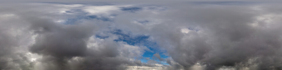 Sky hemisphere. Dome photo of sky for your 360° VR photography or video
