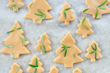 Christmas cookies in the form of Christmas trees. Homemade food. Instruction step by step 2. Christmas food.