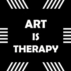 Black and White Motivational Image with Writing, Inspirational Quote