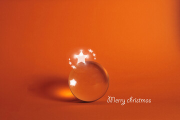 christmas decoration glass sphere
