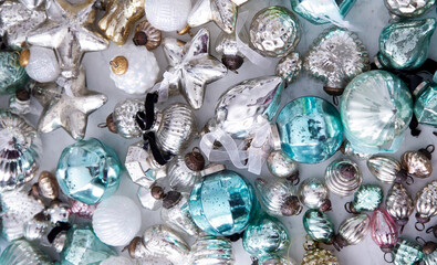 Glass Christmas ornaments