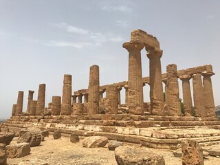 Fototapeta na wymiar Ruinen von Agrigent, Sicily 