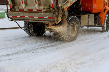 Machine for the maintenance of highways and city streets.