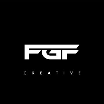 FGF Letter Initial Logo Design Template Vector Illustration	

