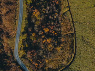 Glen Nevis with a drone, highland , Scotland, Fort William. © nehuen
