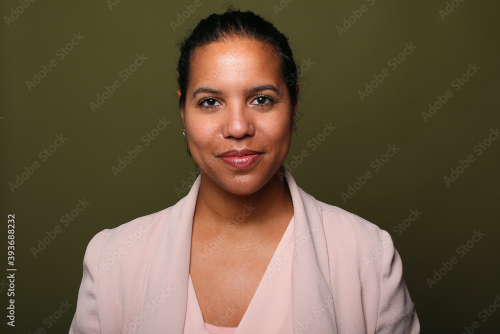 Poster Portrait of a beautiful mature woman