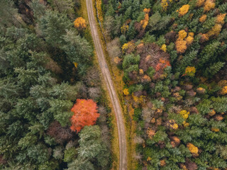 Glen Nevis with a drone, highland , Scotland, Fort William. © nehuen