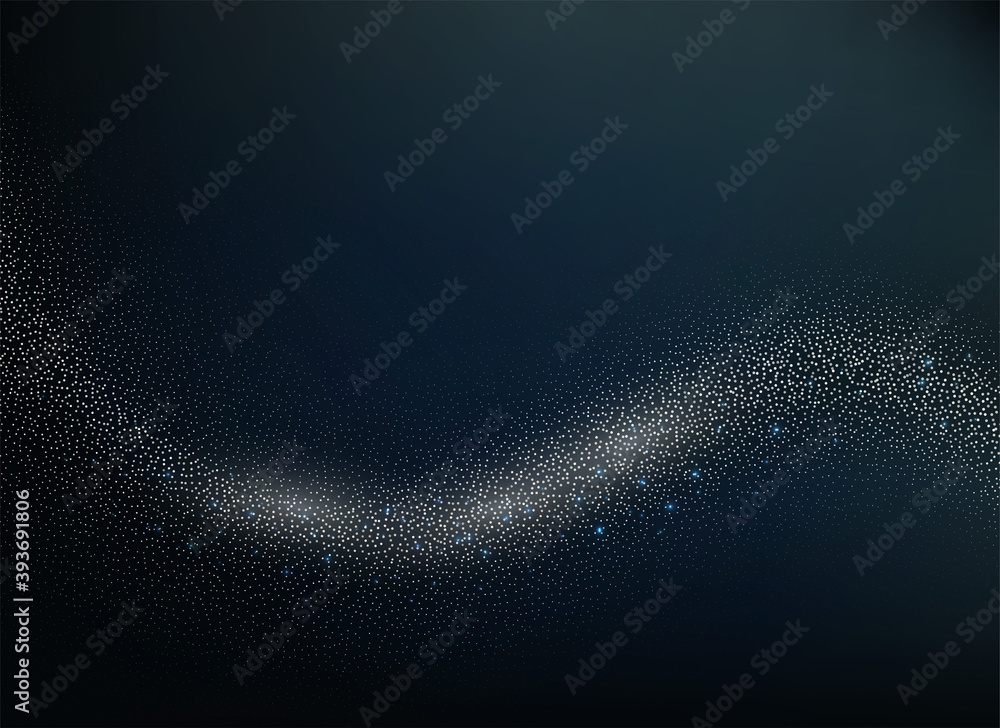 Poster Abstract shiny glitter overlay design element. Vector