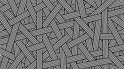 Straight white and black strokes decorative background